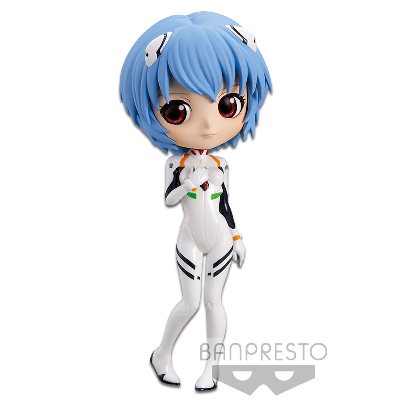 Evangelion New Theatrical Ed. - Rei Ayanami Plugsuit Style Ver. A Q Posket Figure